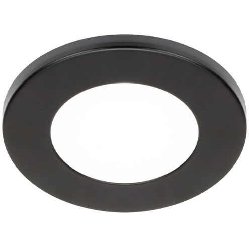 Omni Slim 3.4 inch Black and White Puck Lighting